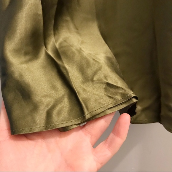 Quince Silk Slip Midi Skirt - Picture 3 of 6